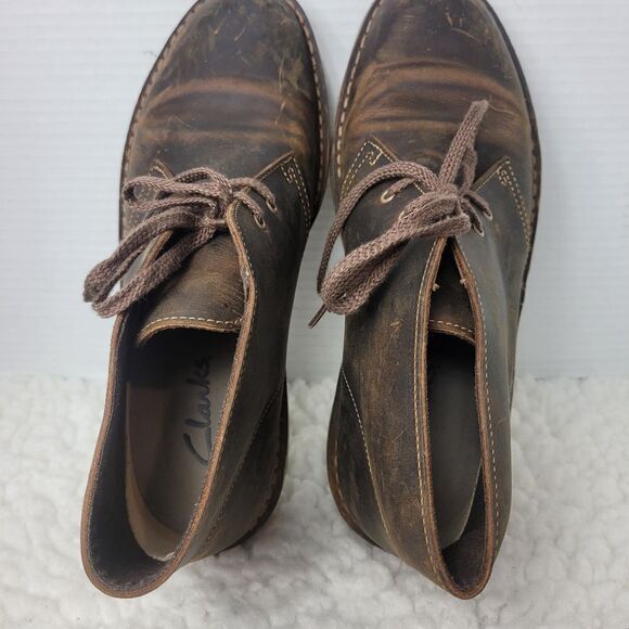 Clarks Bushacre 2 Mens Size 9 Brown Chukka Boot Shoes